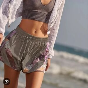 Free People FP Movement Now You See Me Reflective Running Shorts| XS